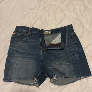 Madewell denim shorts